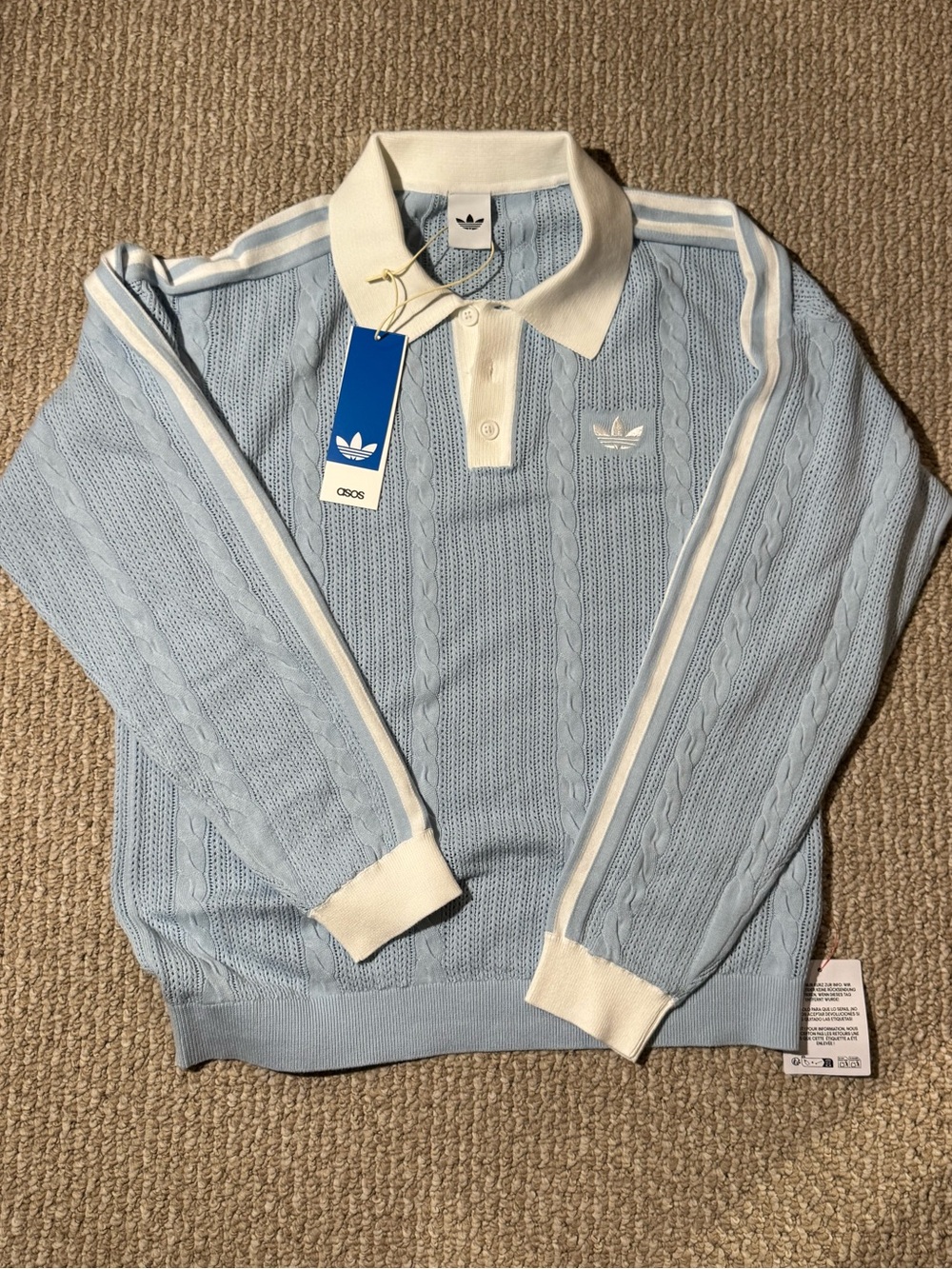 Adidas x ASOS unisex knit long sleeve